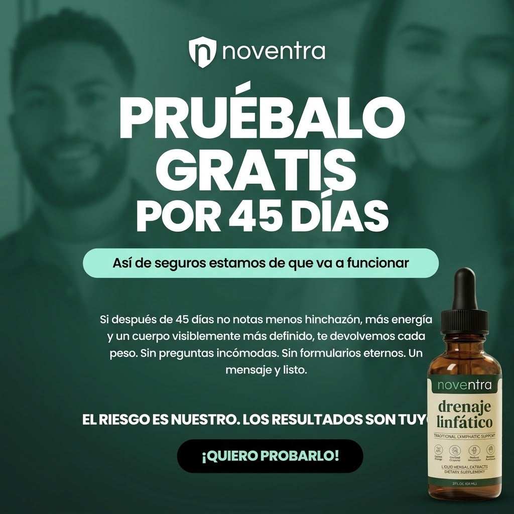 Gotas Noventra® | Desintoxicación Linfática de Forma Natural